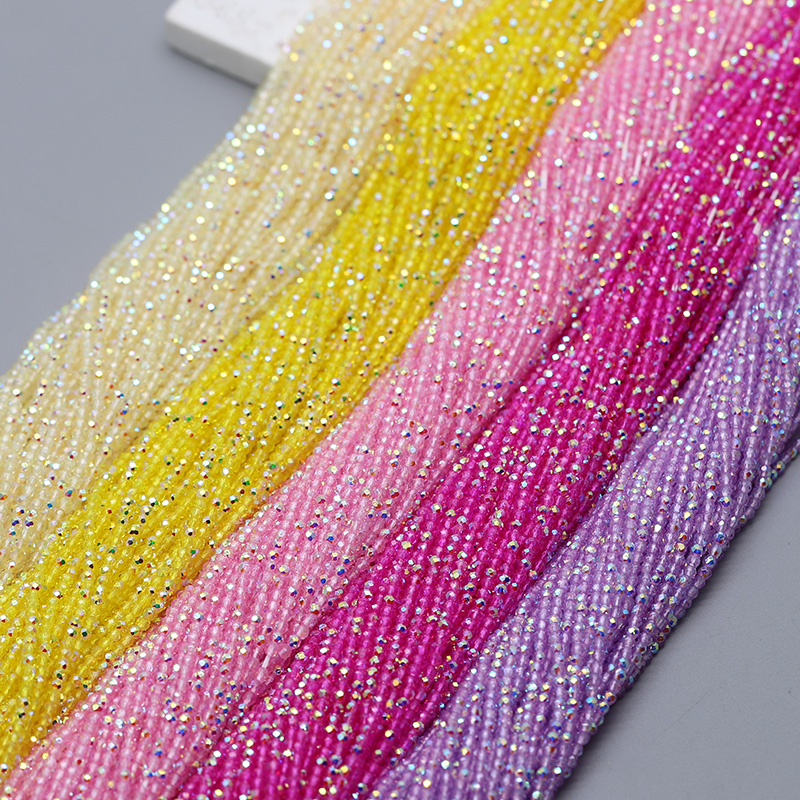 Manik-manik Kaca Kristal Warna - Glass Seed Beads 2Mm Jewelry Making ulasan dan harga