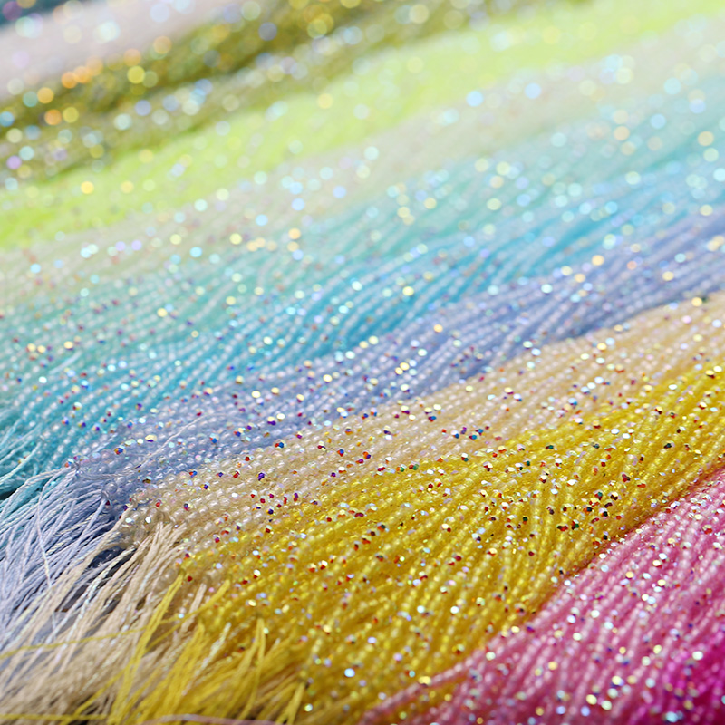 Manik-manik Kaca Kristal Warna - Glass Seed Beads 2Mm Jewelry Making ulasan dan harga