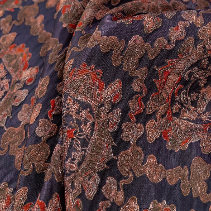 Kain Lurex Jacquard Bunga Rayo - Sewing ulasan dan harga