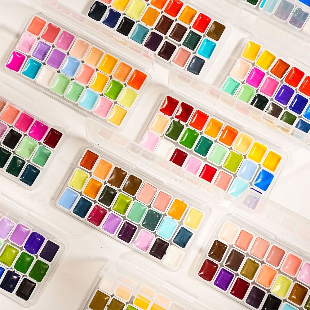 Set Cat Air 24 Warna 1ml Per W - Watercolor Paint Set Solid Pigment ulasan dan harga