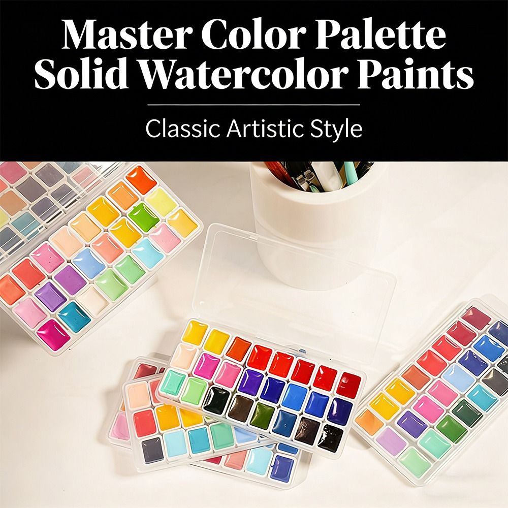 Set Cat Air 24 Warna 1ml Per W - Watercolor Paint Set Solid Pigment ulasan dan harga