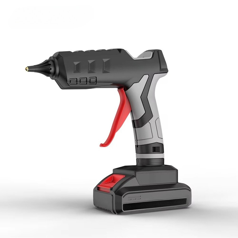 Pistol Lem Panas Tanpa Kabel B - Hot Melt Glue Gun Cordless ulasan dan harga