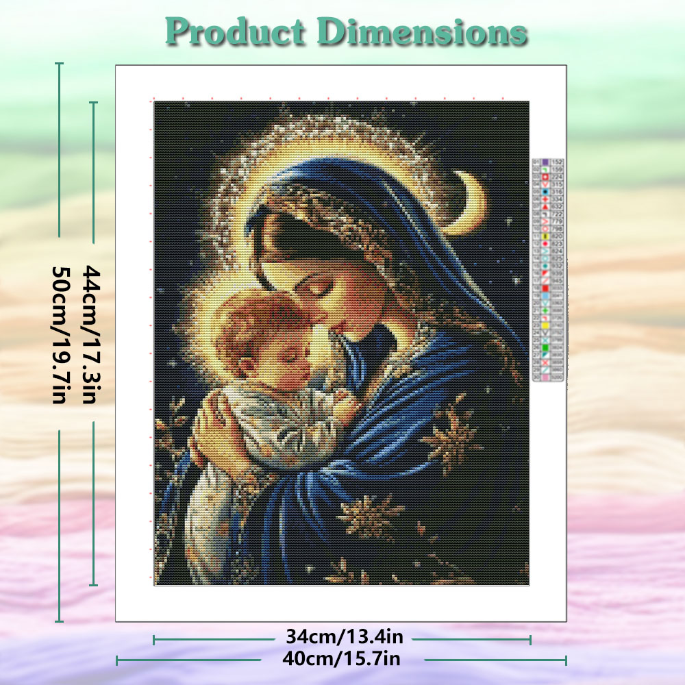 Cross Stitch DIY Baru 11CT Ben - Cotton Embroidery Thread Skeins ulasan dan harga