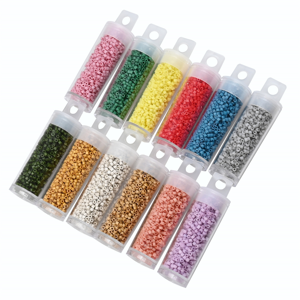 10Gram Manik-manik Kaca Kecil  - Glass Seed Beads 2Mm Jewelry Making ulasan dan harga