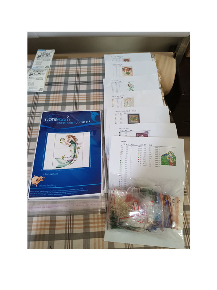 Perlengkapan Cross Stitch Bena - Cotton Embroidery Thread Skeins ulasan dan harga