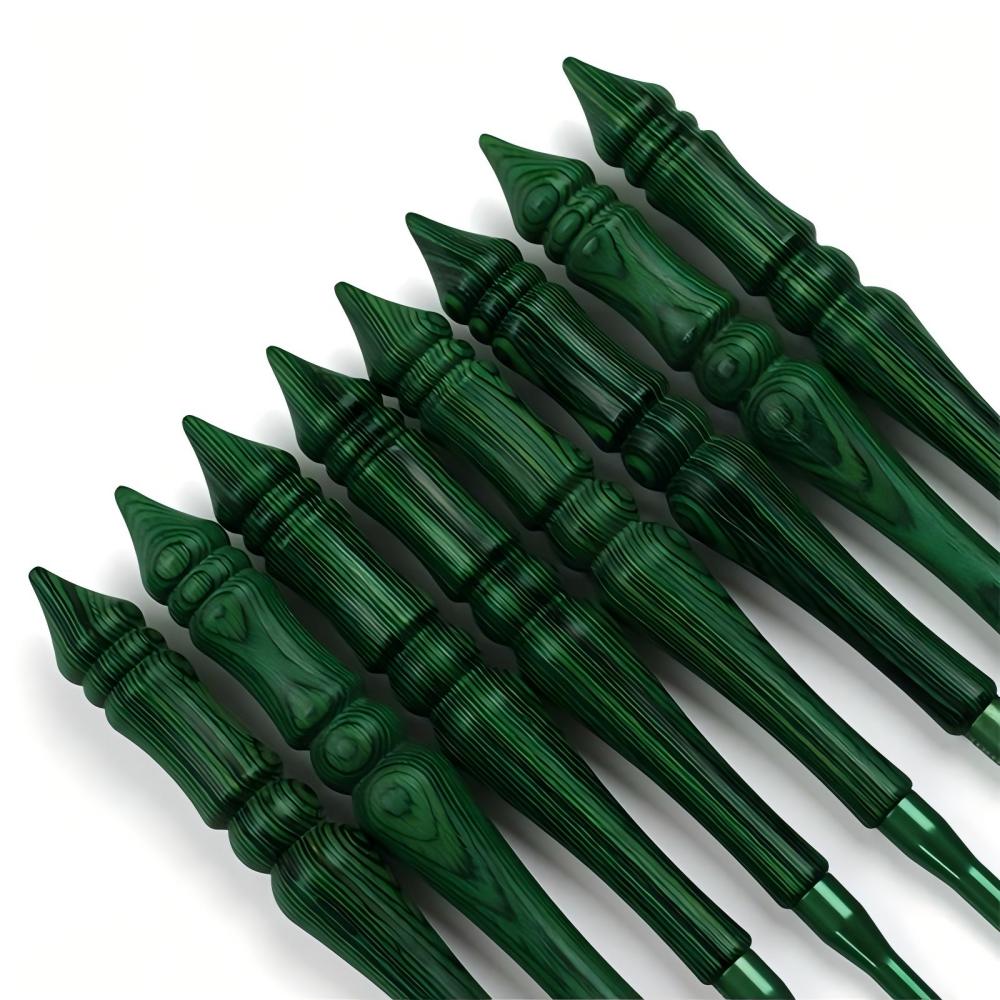 Set Jarum Rajut Kait, Warna Hi - Wooden Crochet Hooks Ergonomic Handle ulasan dan harga
