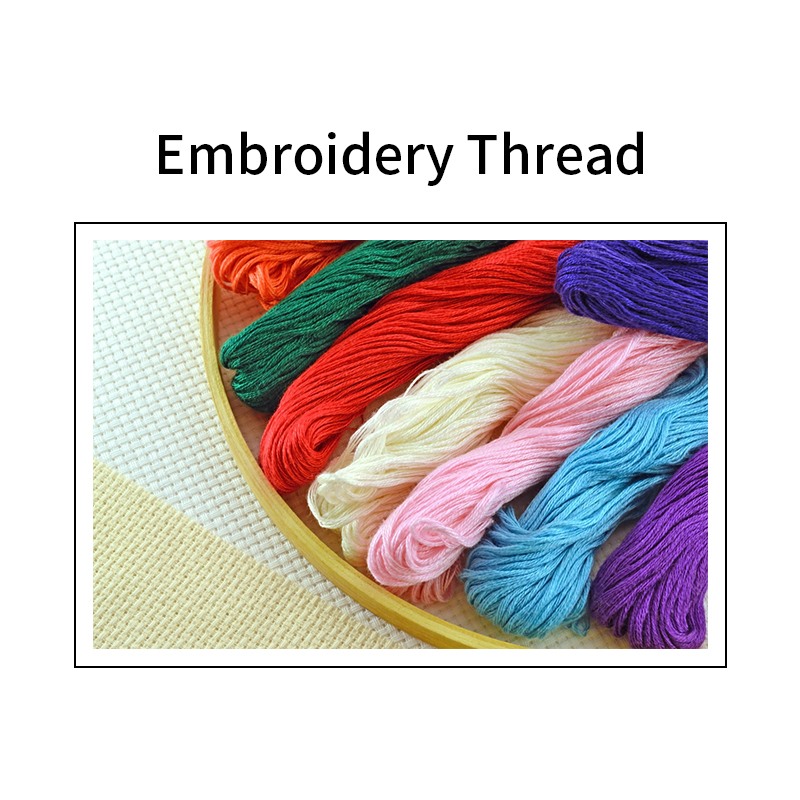 Joy Kit Sulam Silang Sulaman K - Cotton Embroidery Thread Skeins ulasan dan harga