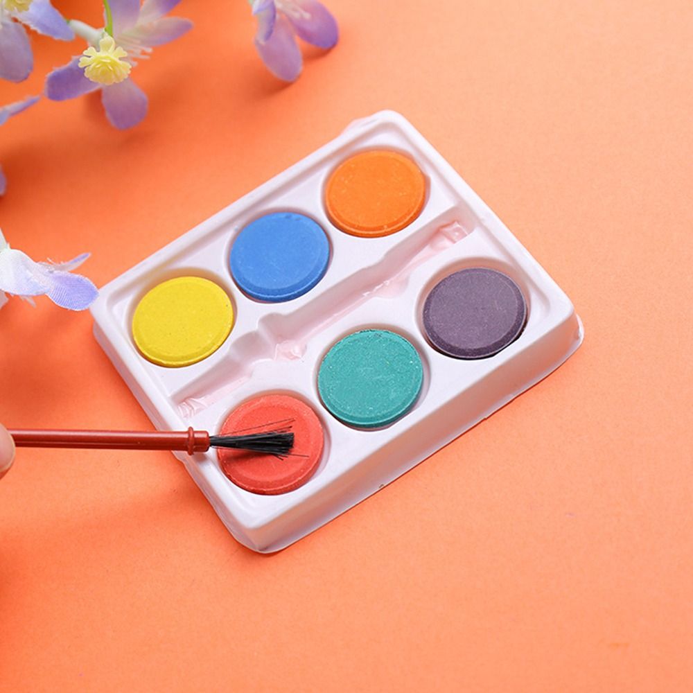 Set Cat Air Portabel dengan Ku - Watercolor Paint Set Solid Pigment ulasan dan harga
