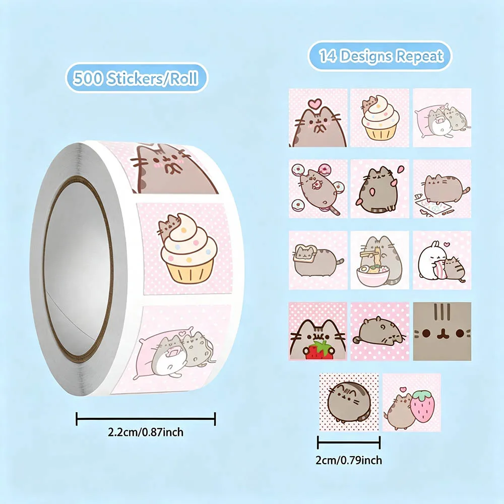 Hou 500 buah Stiker Gulung Kuc - Scrapbooking ulasan dan harga