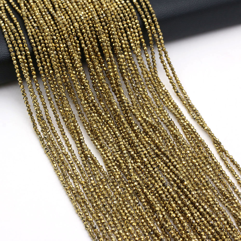 5 buah 2mm emas kuning batu al - Glass Seed Beads 2Mm Jewelry Making ulasan dan harga