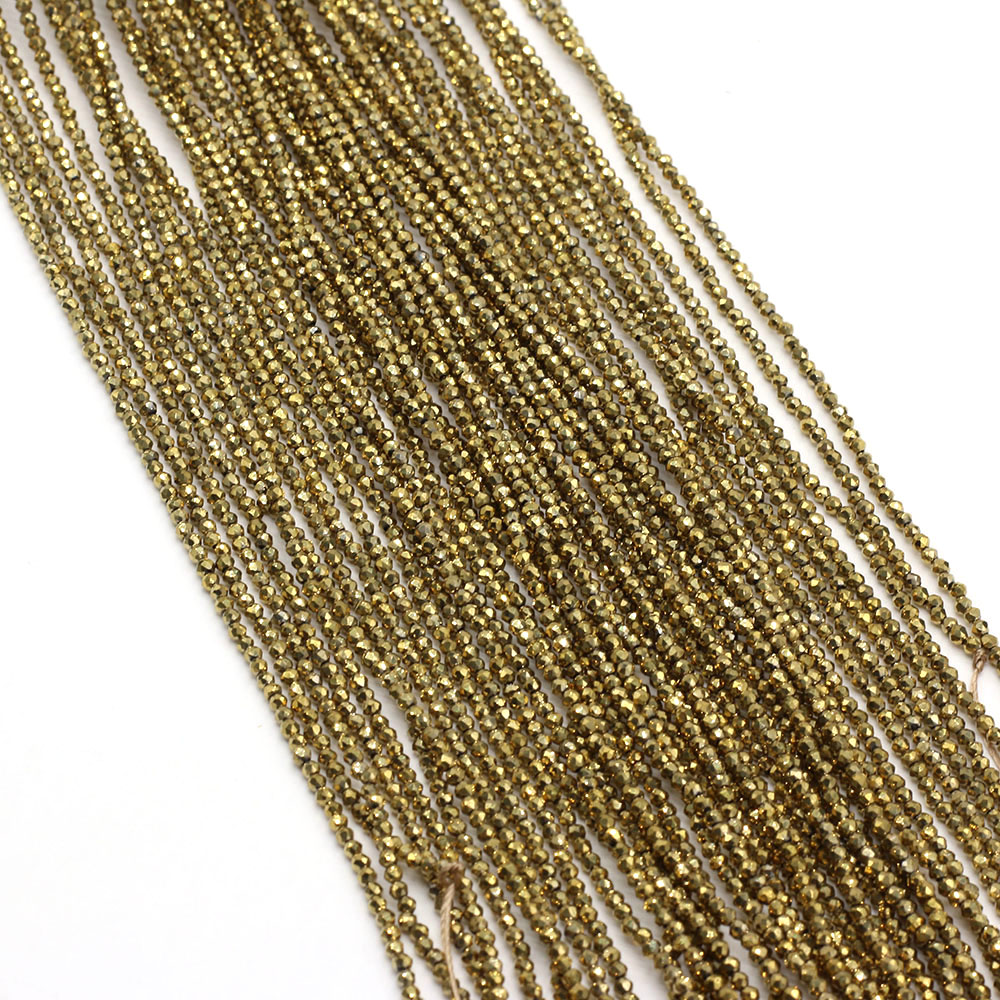 5 buah 2mm emas kuning batu al - Glass Seed Beads 2Mm Jewelry Making ulasan dan harga