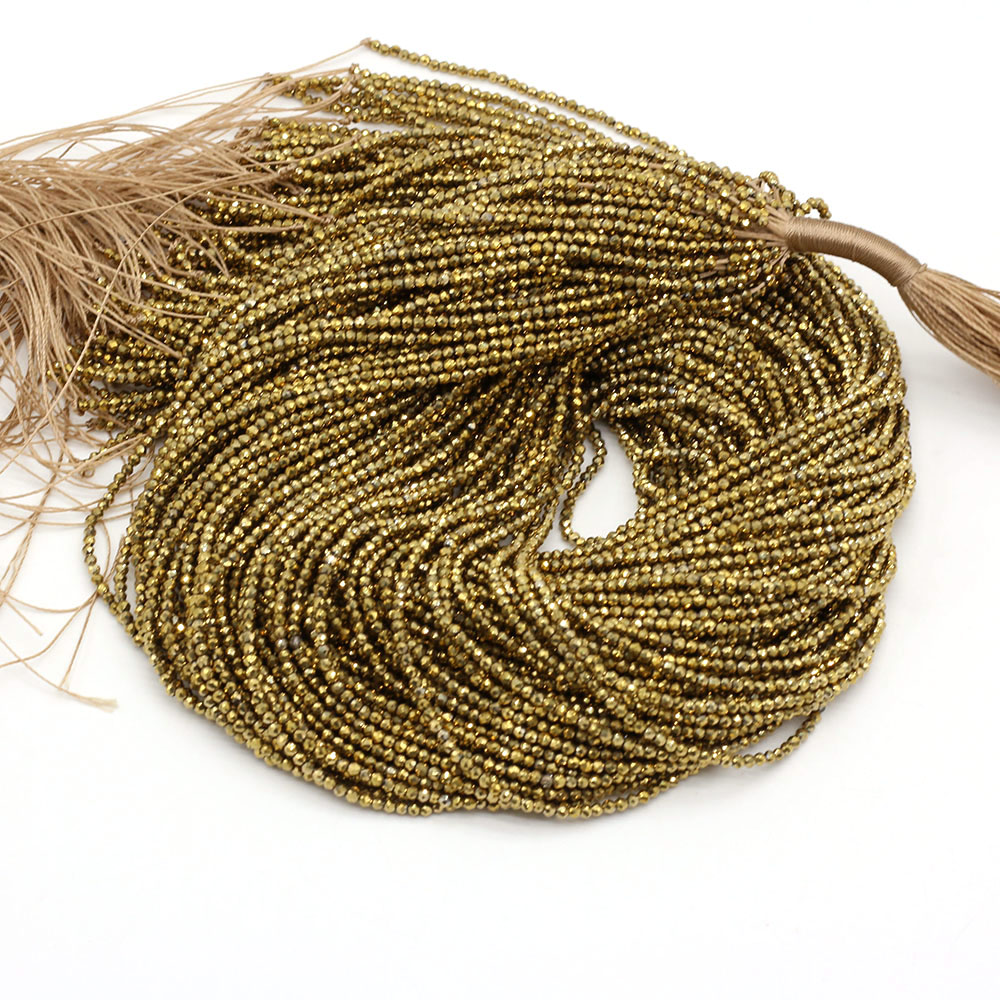 5 buah 2mm emas kuning batu al - Glass Seed Beads 2Mm Jewelry Making ulasan dan harga