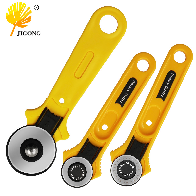 Pisau bulat roda Roller tambal - Rotary Cutter For Fabric 45Mm ulasan dan harga