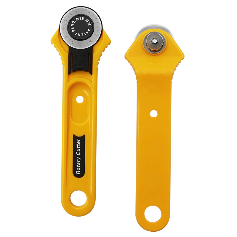 Pisau bulat roda Roller tambal - Rotary Cutter For Fabric 45Mm ulasan dan harga
