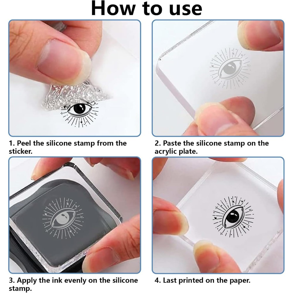 Stempel Karet Bening Kucing Hi - Clear Silicone Stamps For Card Making ulasan dan harga