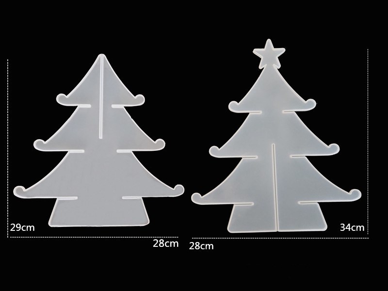 Pohon Natal Kepingan Salju Pen - Silicone Epoxy Resin Molds Set ulasan dan harga