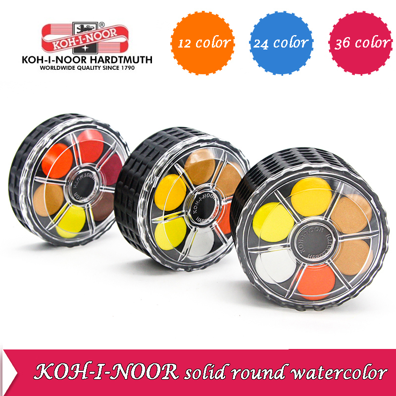 KOH-I-NOOR Solid Cat Air Pigme - Watercolor Paint Set Solid Pigment ulasan dan harga